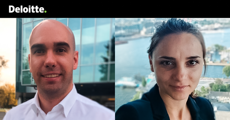 Mihnea Jurca, Florina Ion, Foto: Deloitte Romania