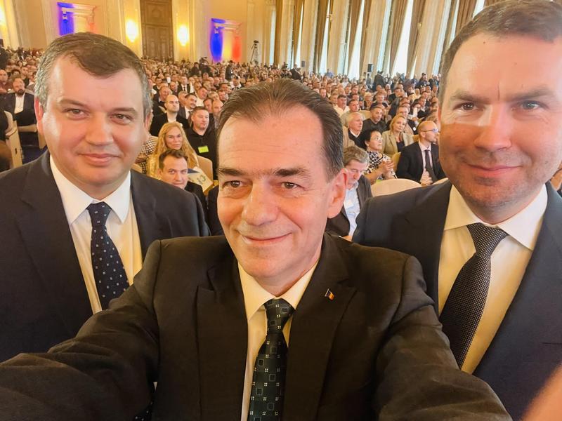 Eugen Tomac, Ludovic Orban si Catalin Drula, Foto: Facebook - Ludovic Orban