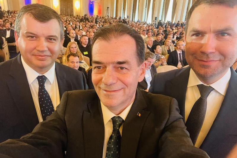 Eugen Tomac, Ludovic Orban si Catalin Drula, Foto: Facebook - Ludovic Orban