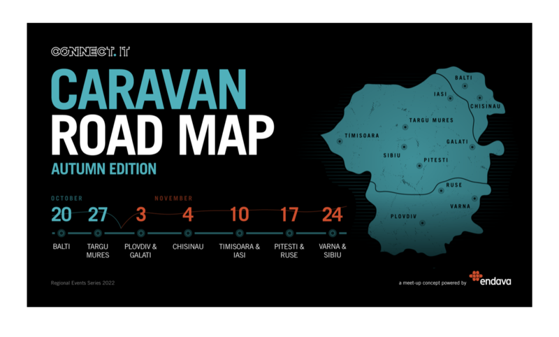 11 evenimente, 11 orașe, 3 țări, Foto: Endava Romania
