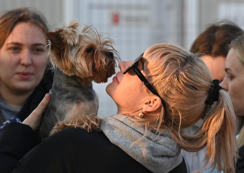 Refugiati din Ucraina, Foto: Daniel MIHAILESCU / AFP / Profimedia