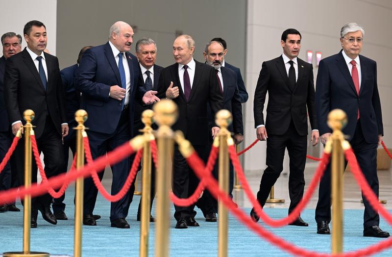 Vladimir Putin la un summit al Comunitatii Statelor Independente, Foto: Kommersant Photo Agency / ddp USA / Profimedia