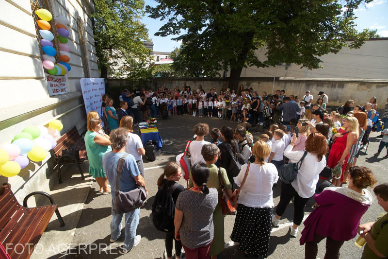 Deschiderea anului școlar, Foto: AGERPRES