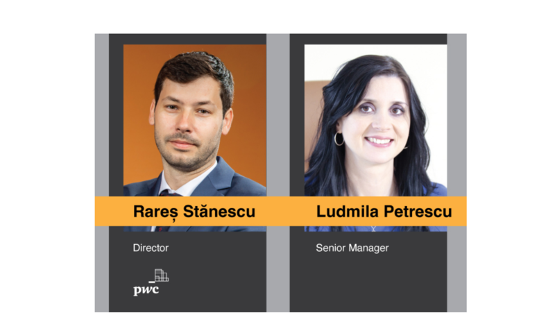Ludmila Petrescu, Rareș Stănescu, Foto: PwC România