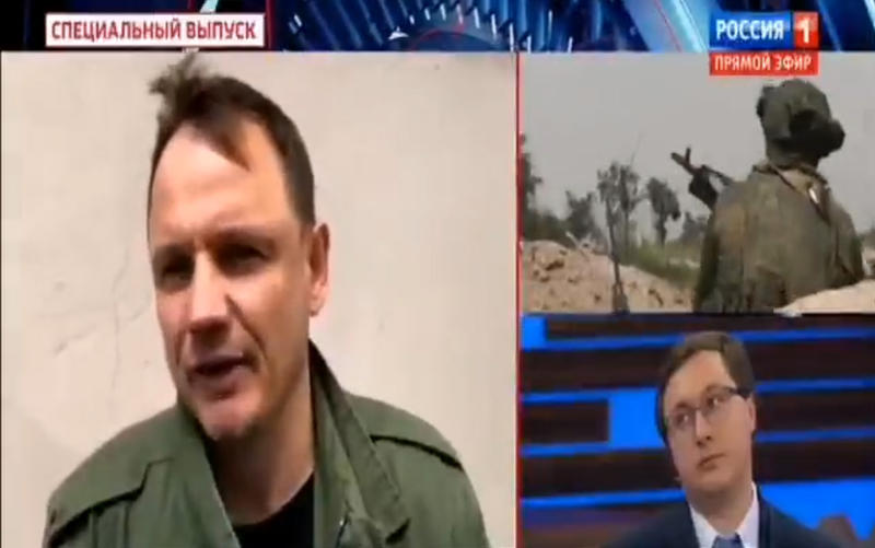 Nici invitatii aflati in platoul emisiunii nu par tocmai convinsi de explicatiile lui Kirill Stremousov, Foto: Captura video