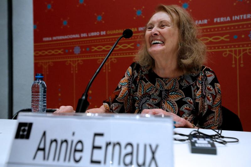 Annie Ernaux, laureata Premiului Nobel pentru Literatura in 2022, Foto: Ulises Ruiz / AFP / Profimedia