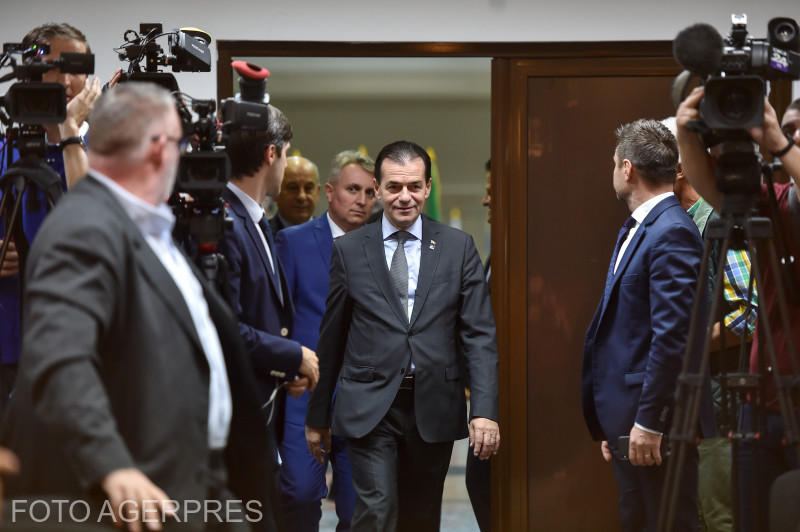 Ludovic Orban si Lucian Bode, Foto: AGERPRES