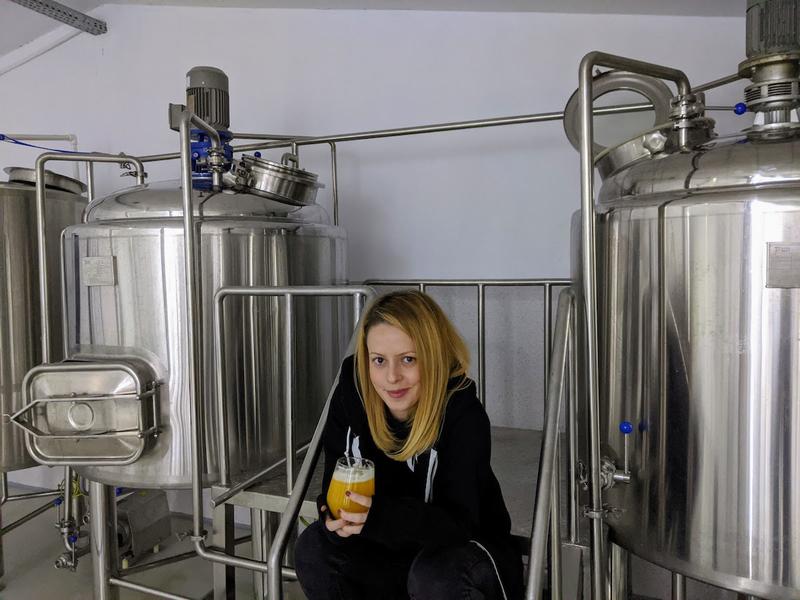 Amanda Morariu, co-fondator Double Drop Crew Brewery, Foto: Arhiva personala