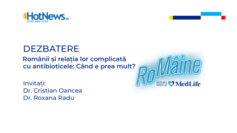 Dezbatere. Românii și relația lor complicată cu antibioticele., Foto: Hotnews