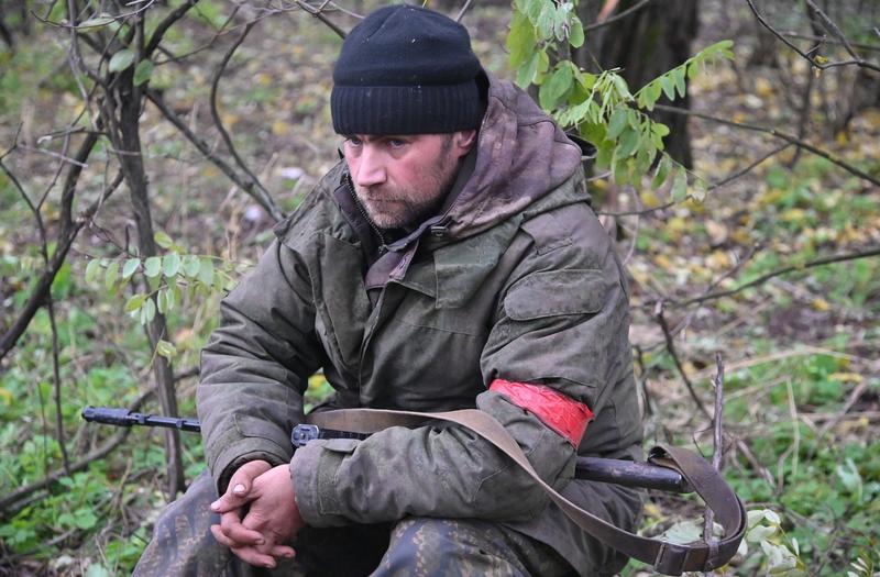 Soldat rus pe frontul din Ucraina, Foto: Viktor Antonyuk / Sputnik / Profimedia