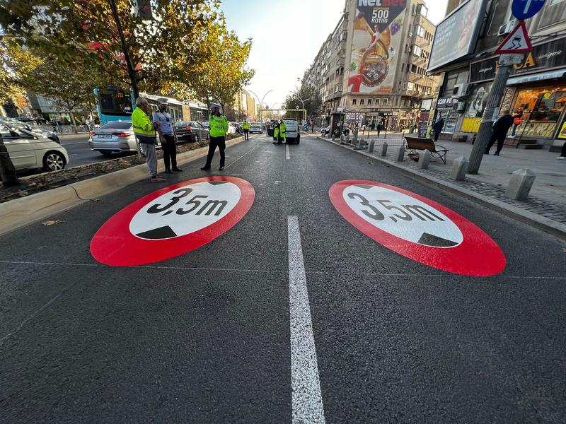 Marcaje noi Pasajul Unirii, Foto: Primăria Sector 4 Bucureşti