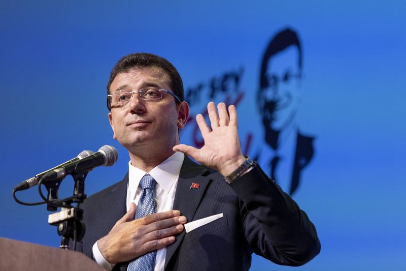 Ekrem Imamoglu, primarul Istanbulului, Foto: Arnaud Andrieu / Sipa Press / Profimedia Images