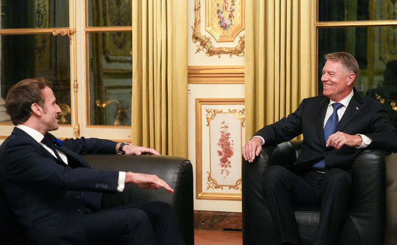 Klaus Iohannis si Emmanuel Macron , Foto: Administratia Prezidentiala