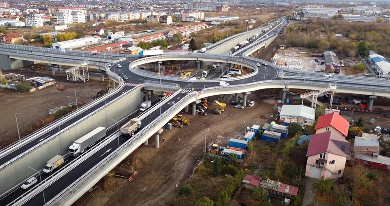 Pasajul de la Domnesti, dupa inaugurare, Foto: Captura YouTube