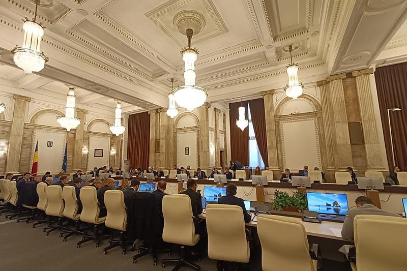 Sedinta comisiei de buget-finante din Camera Deputatilor, Foto: Hotnews