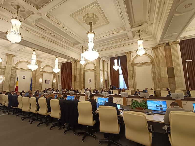 Sedinta comisiei de buget-finante din Camera Deputatilor, Foto: Hotnews