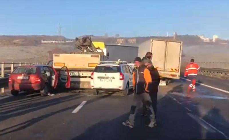 Accident A3, Foto: Captura video