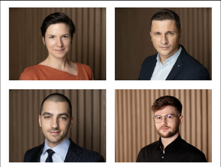 Eliza Baias, George Trantea, Adrian Zamfir, Eduard Morariu, Foto: Filip & Company