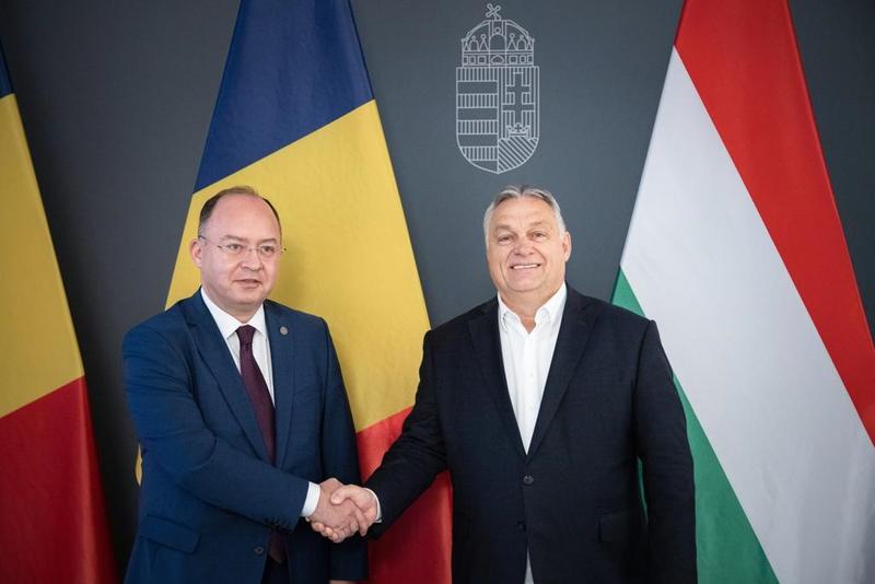 Bogdan Aurescu si Viktor Orban, Foto: mae.ro