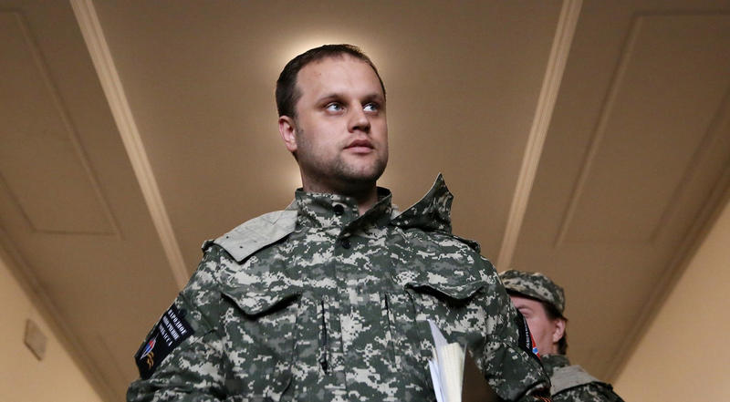 Pavel Gubarev in 2014, cand s-a autoproclamat „guvernator al poporului” din Donbas, Foto: Dzhavakhadze Zurab / TASS / Profimedia Images