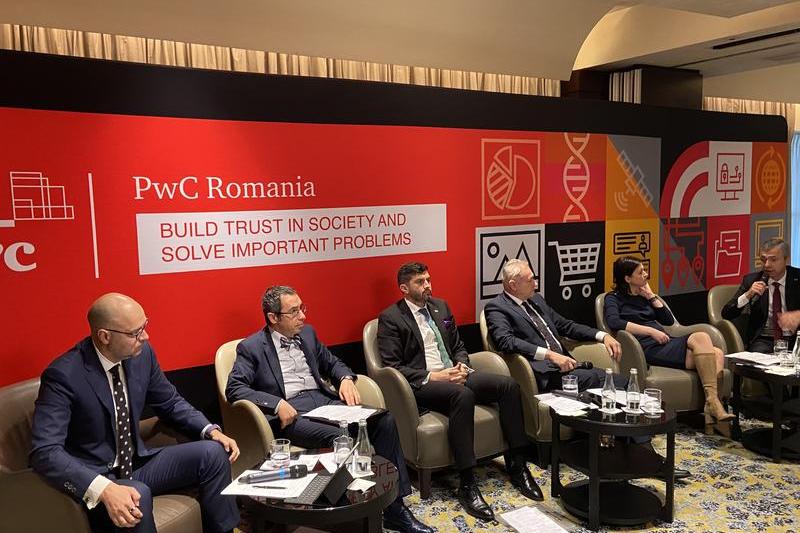 Conferință PwC România. PNRR-Investiții pentru economia viitorului: Anul 2023 nu ar trebui să aducă nicio modificare a Codului Fiscal, Foto: PwC România
