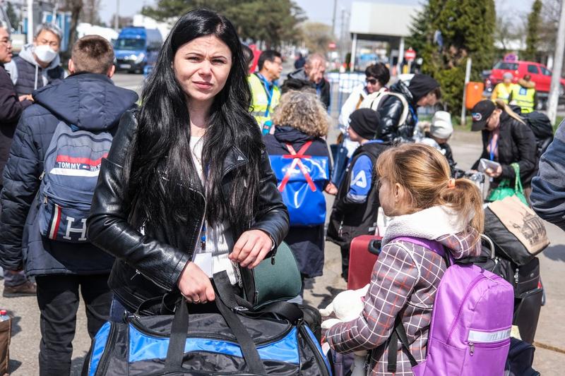 Refugiati din Ucraina, Siret, Foto: AFP / AFP / Profimedia