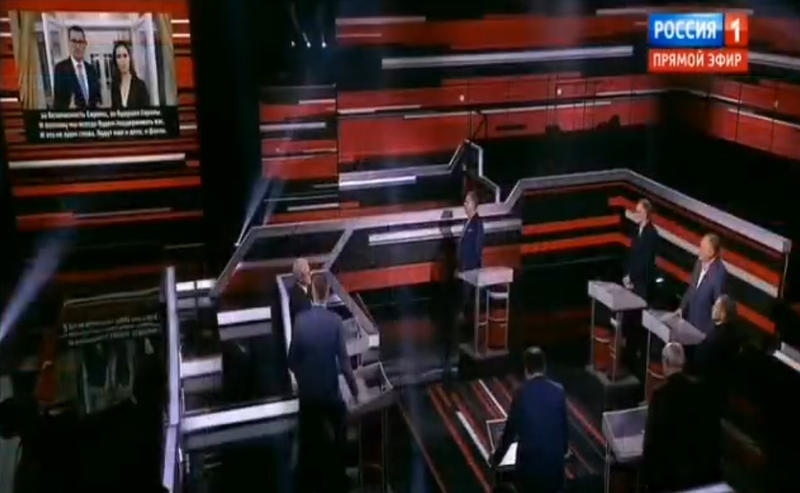 Propagandistii rusi comenteaza un mesaj al premierilor Sanna Marin si Mateusz Morawiecki, Foto: Captura video