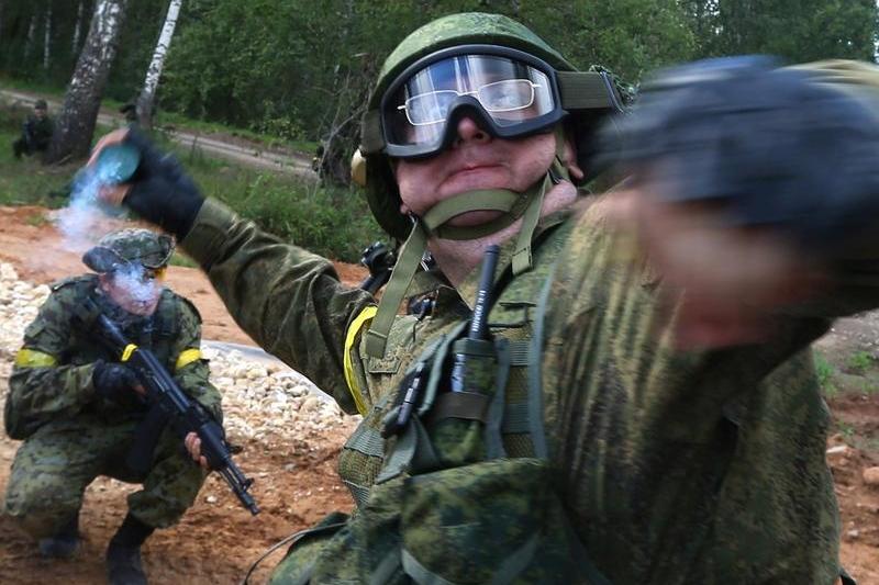 Exercitii militare cu arme de airsoft in Rusia, Foto: Sharifulin Valery / TASS / Profimedia