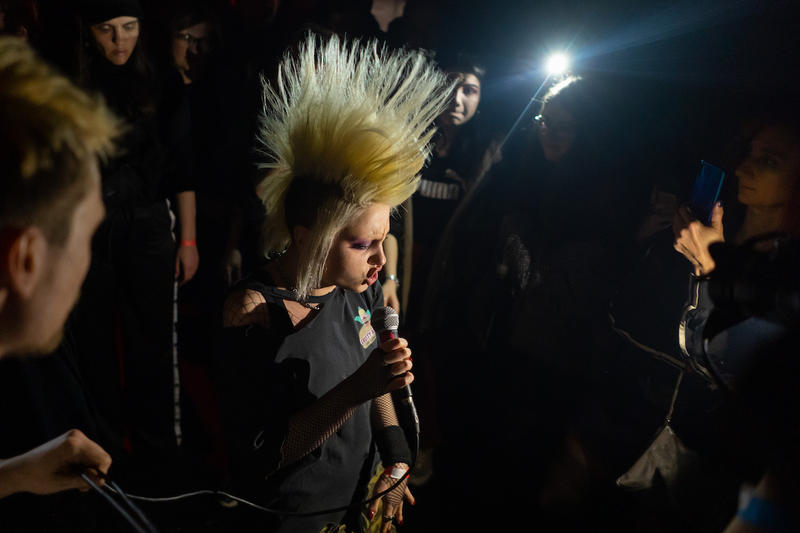 Concert muzică trap, Rezidenta21, Bucuresti, în clubul Kranut, Foto: Lavinia Cioaca/ Inquam Photos