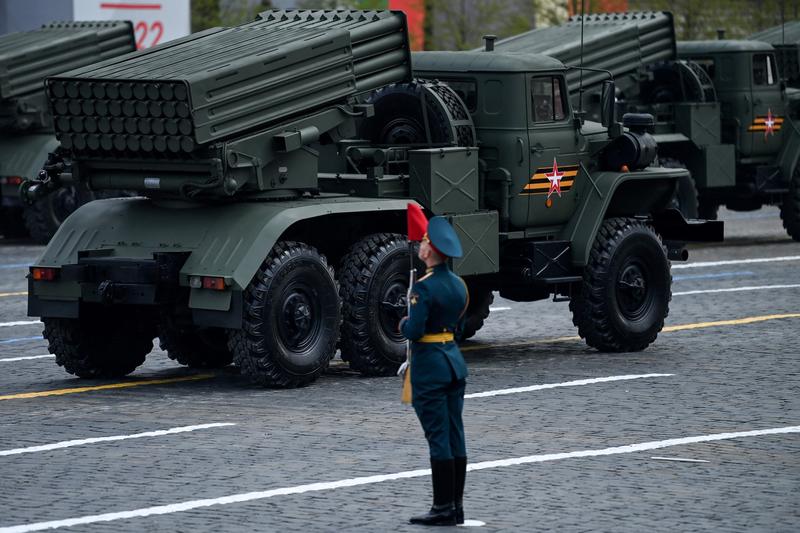 Lansator multiplu de rachete Tornado-S, Foto: Kirill KUDRYAVTSEV / AFP / Profimedia