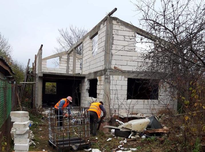 Vila demolata in Straulesti, Foto: Facebook / Clotilde Armand