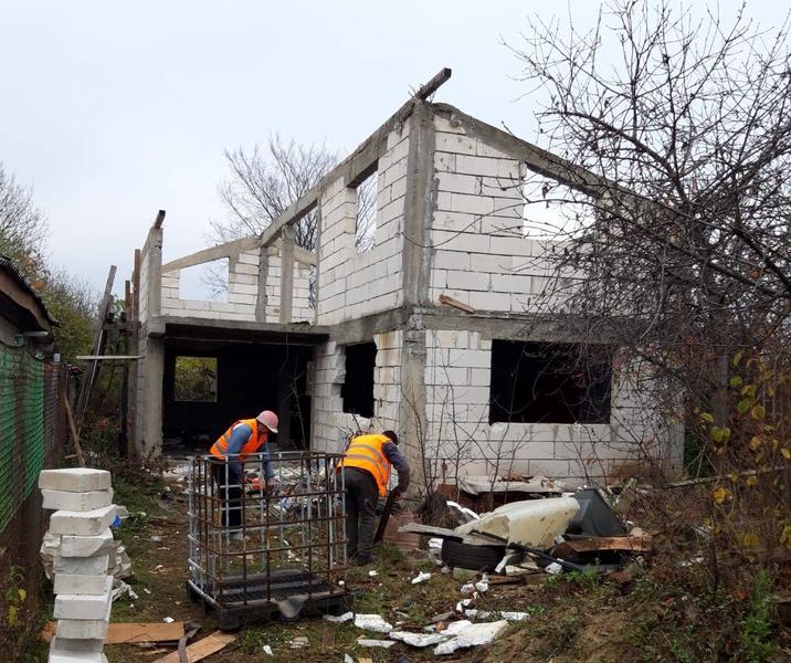 Vila demolata in Straulesti, Foto: Facebook / Clotilde Armand