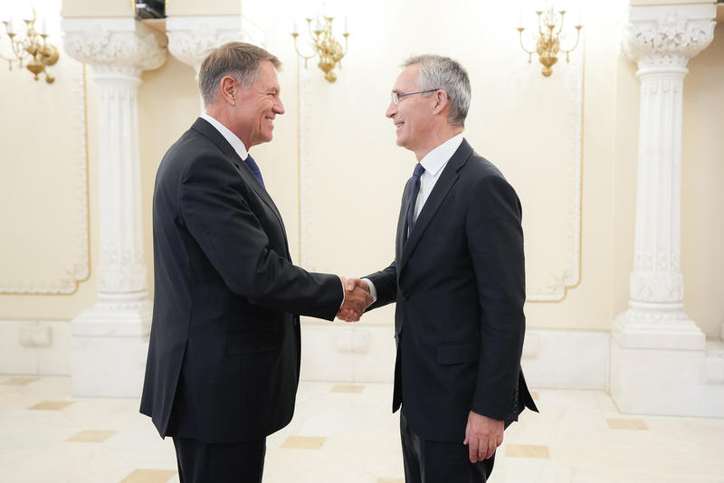 Klaus Iohannis si Jens Stoltenberg, Foto: Administrația Prezidențială