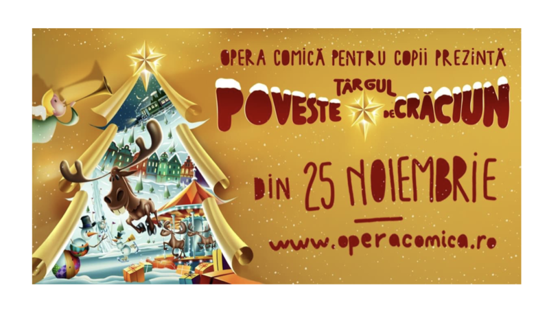 Vineri începe Povestea de Crăciun la Opera Comică pentru Copii, Foto: Opera Comica