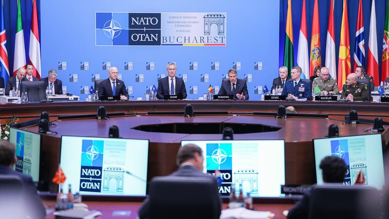 Reuniunea miniștrilor de externe NATO - București, 2022, Foto: Presidency.ro