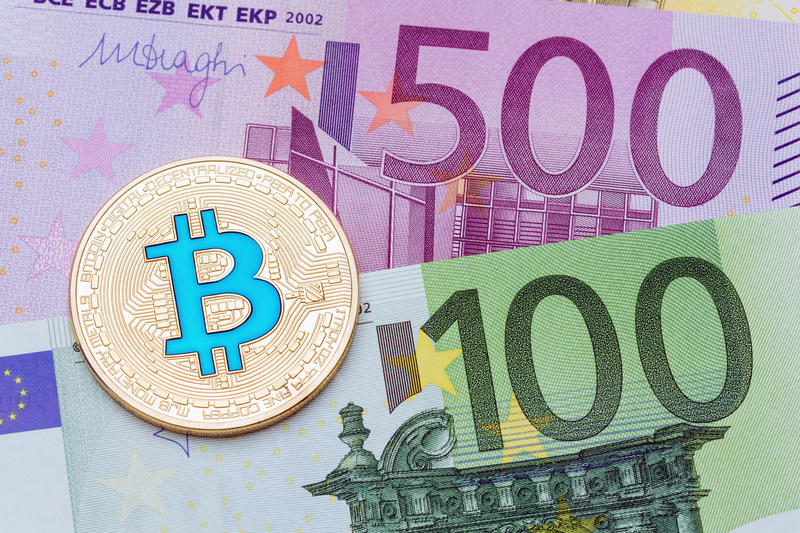 bitcoin-euro, Foto: Dreamstime