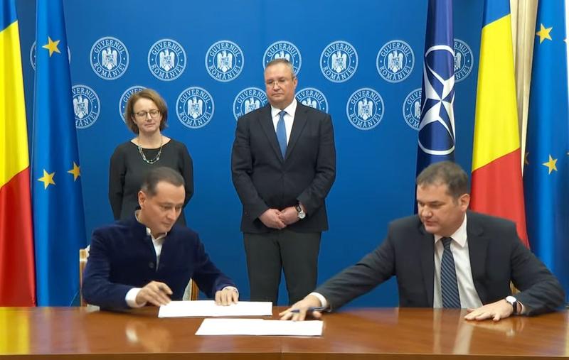 Contracte de finantare PNRR, Foto: Captura Guvern