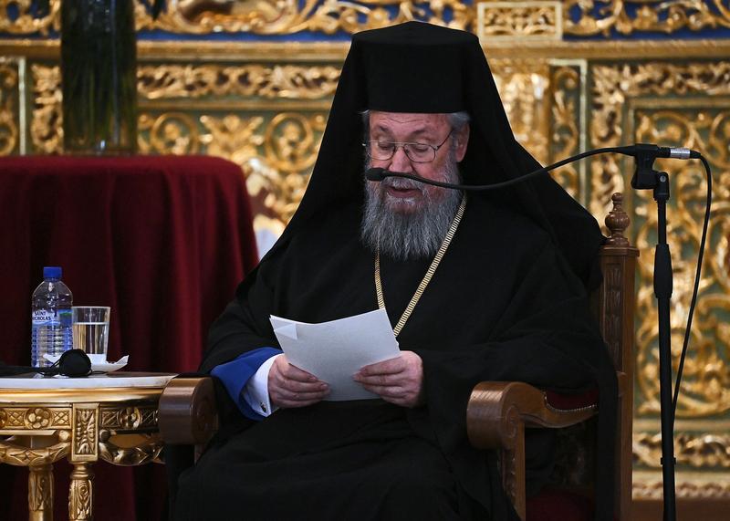 Arhiepiscopul Hrisostom a murit la 81 de ani, Foto: Andreas SOLARO / AFP / Profimedia