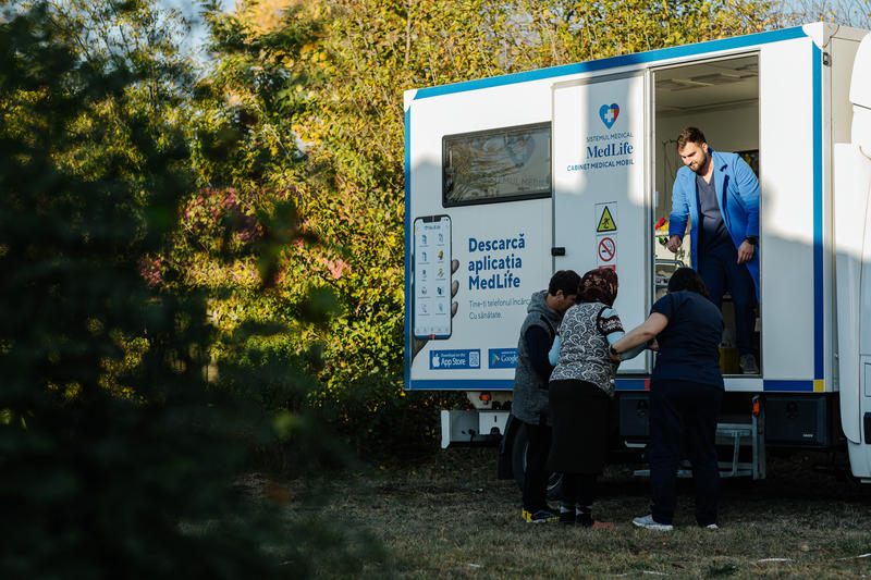 MedLife continuă proiectul Caravana cu Sănătate, Foto: MedLife