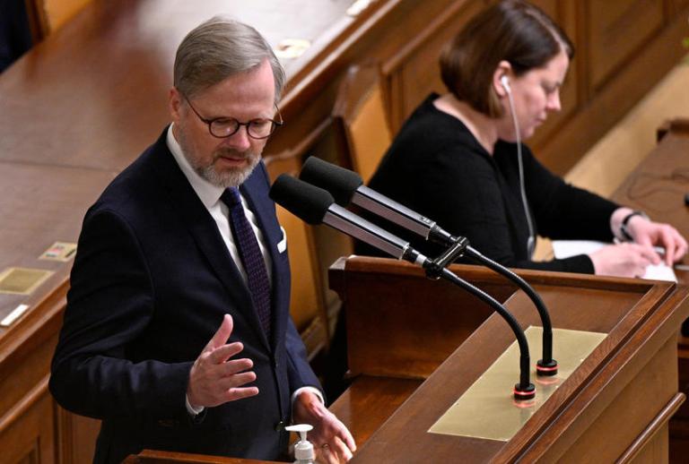 Premierul ceh Petr Fiala, Foto: Krumphanzl Michal / CTK / Profimedia Images