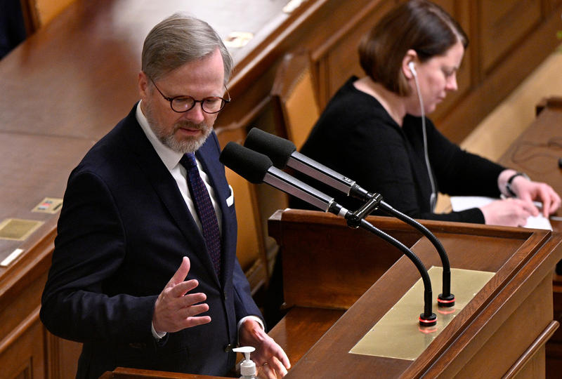 Premierul ceh Petr Fiala, Foto: Krumphanzl Michal / CTK / Profimedia Images