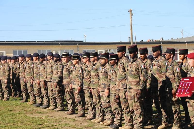 Militari francezi la Cincu, Foto: Facebook Ministerul Apararii