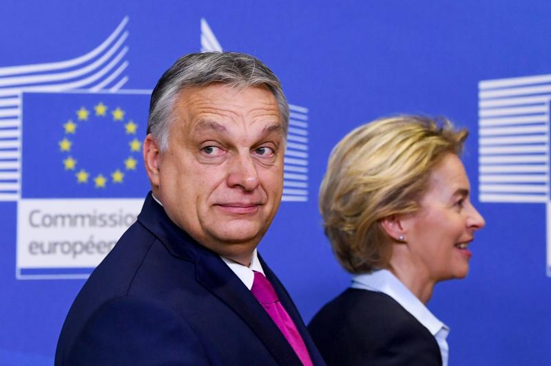 Viktor Orban și Ursula von der Leyen, Foto: Isopix / Shutterstock Editorial / Profimedia