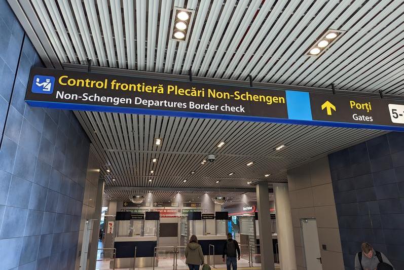 Terminalul Non-Schengen de la Aeroportul Otopeni, Foto: HotNews.ro / Victor Cozmei
