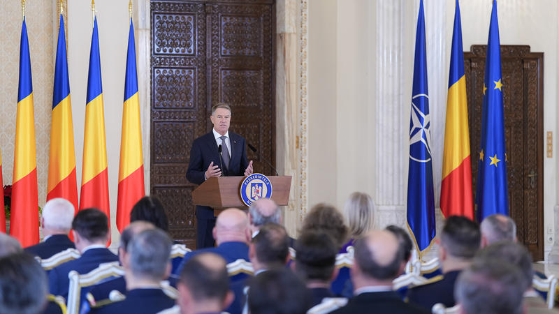 Presedintele Klaus Iohannis, în timpul unui eveniment la Cotroceni, Foto: Presidency.ro