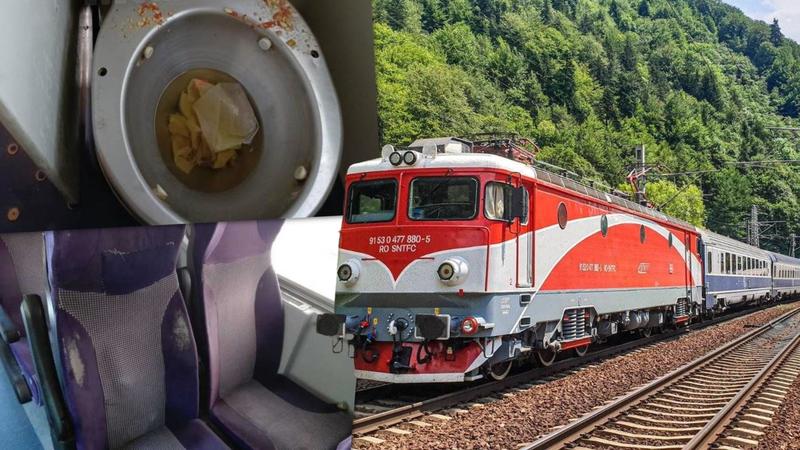 Cum a dat CFR peste 20 milioane de euro pentru curățenia vagoanelor. Inspectorii au aplicat amenzi din cauza mizeriei din trenuri, Foto: fanatik.ro