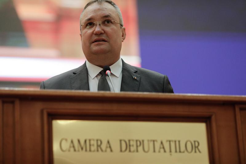Prim-ministrul Nicolae Ciuca participa la votul asupra legii bugetului de stat pe anul 2023, Foto: Inquam Photos / George Calin
