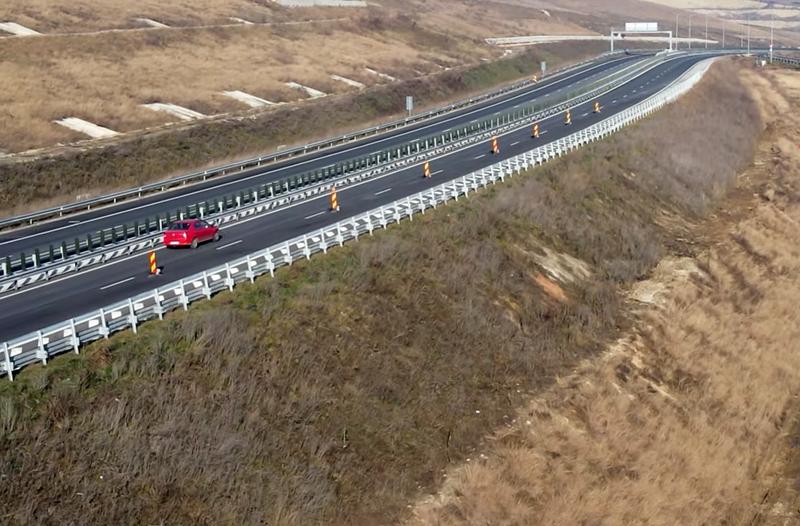 Alunecare de teren pe A10 Sebes - Turda, Foto: Captura YouTube