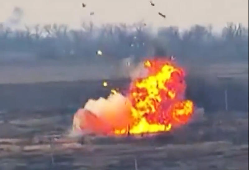 Lovitura a Regimentului Prezidential al Ucrainei, Foto: Captura video