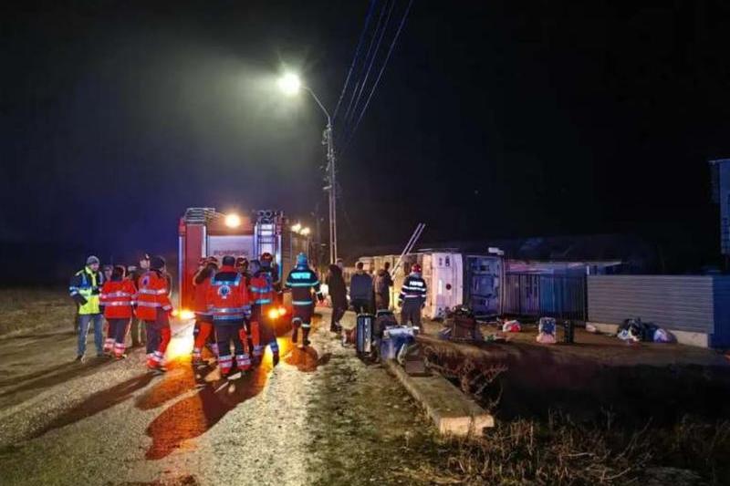 Accident de autocar, Foto: ISU Iași